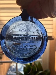 Blenko , Buffalo  Historical Society Pan American Expo  2001 Medallion Unmarked - Picture 1 of 7