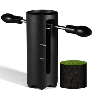 Golf Hole Cutter - 4" & 6" Portable Golf Cup Cutter Kit with Detachable Handl... - Bild 1 von 7