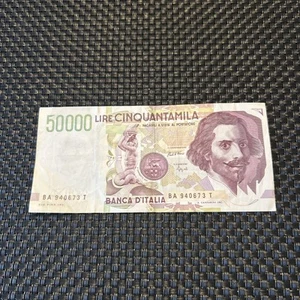 Italy- 50.000 Lire- 1992 - Picture 1 of 6