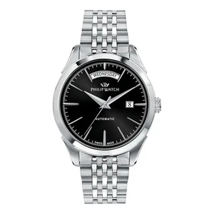 Philip Watch Roma – Orologio Uomo Day-Date Automatico Nero (R8223217003) - Imagen 1 de 6