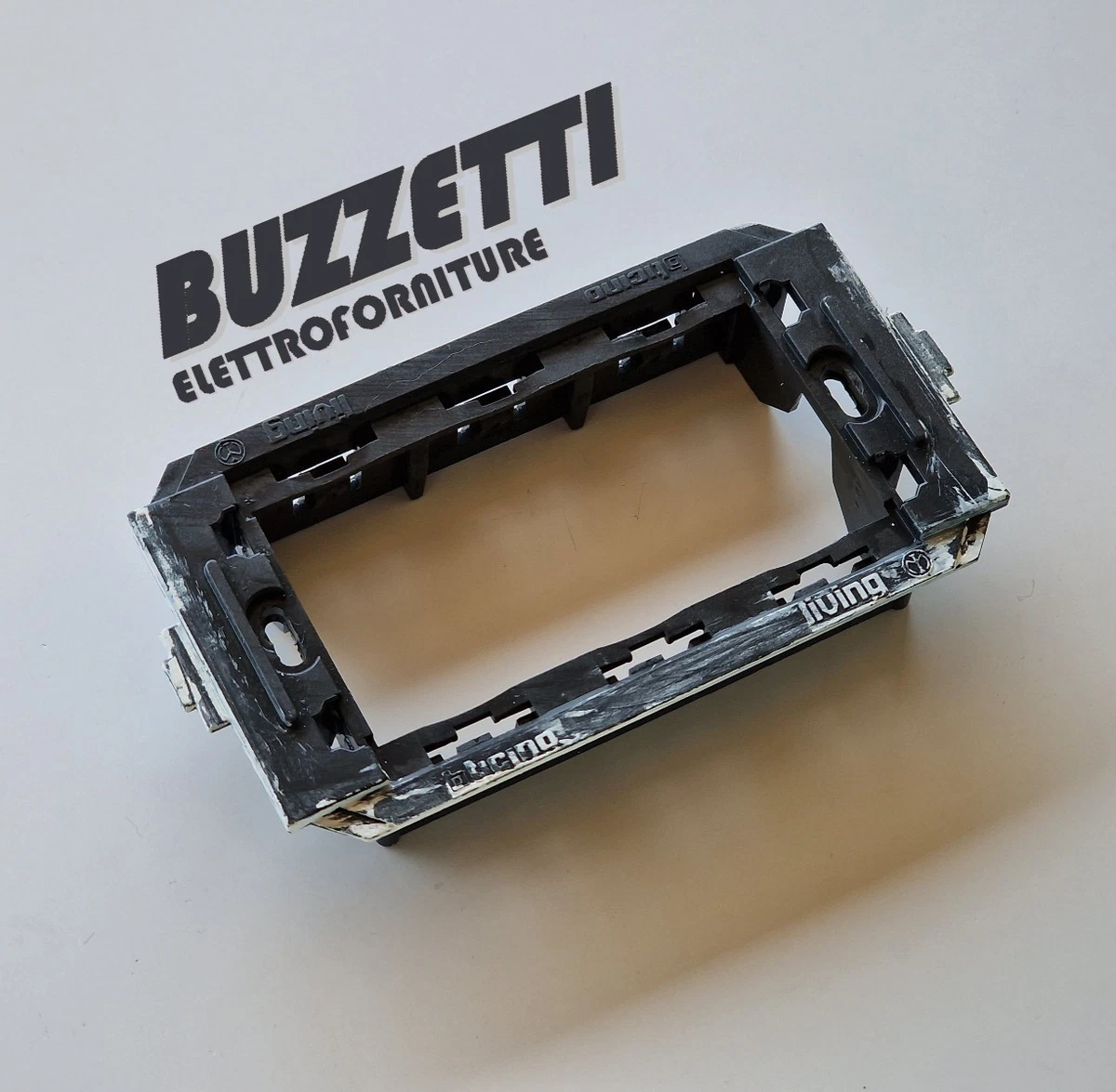 SUPPORTO TELAIO 3 Posti Bticino Living Classic Art. 4703 Prima Serie - Foto 5