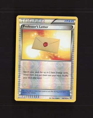 Professor's Letter 146/162 Breakthrough Reverse Holo Pokemon Card LP - Image 1 of 4