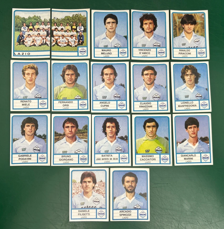 FIGURINA CALCIATORI PANINI 1983-84 SCEGLI DAL MENU' A TENDINA LAZIO NUOVE  - Immagine 1 di 1