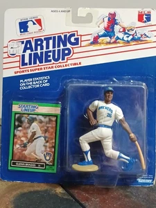 ⚾ 1989 Kenner Starting Lineup GLENN BRAGGS Milwaukee Brewers To Figure+Card - Picture 1 of 14