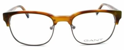 GANT RUGGER GA 3176 062 Brown Havana Gunmetal Eyeglasses Frame 51-20-145 RX
