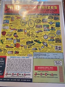 Anuncio vintage de premios Junior Sales Club Of America 1967 - Imagen 1 de 1