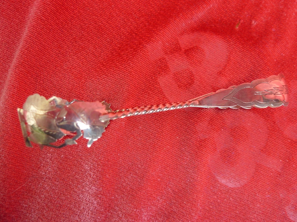 Классный, старый сахар щипцы ____ 800 серебро ___ Бали __ - Изображение 1 из 1