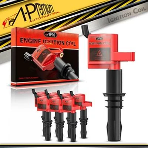 8x Red Ignition Coils for Ford Explorer Lincoln Navigator Mercury Mountaineer - Picture 1 of 6