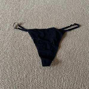 Skims Onyx T-String Thong, Size 3X NWT - Picture 1 of 3