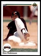 1990 Upper Deck Don Robinson . San Francisco Giants #616