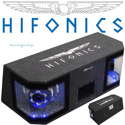 Hifonics MR8-DUAL 1200 Watt 2x20cm Bandpass Subwoofer Kiste Bassbox Auto - Bild 1 von 3