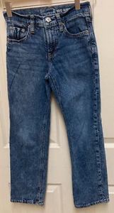 GAP Girls MID RISE '90s Loose Fit Blue Stretch Denim Jeans (Size 8) - Picture 1 of 4