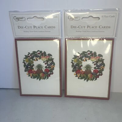 Caspar Die Cut Place Cards Pineapple Wreath (7121P) - Image 1 of 3