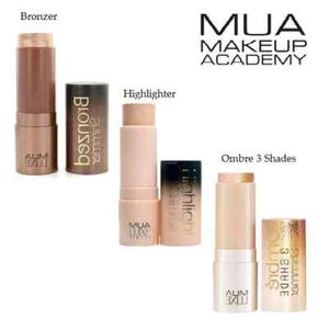 MUA Luxe Bronzer/Highlighter /Ombre Shimmer-Stick-Choose - Picture 1 of 5