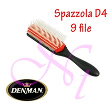 Denman Spazzola Professionale Capelli D4 (9 File) Styling Spazzola per Capelli