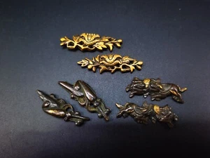Paraguas japonés Peonía Kirin Menuki para Katana Wakzaishi Oferta especial C055 - Imagen 1 de 8