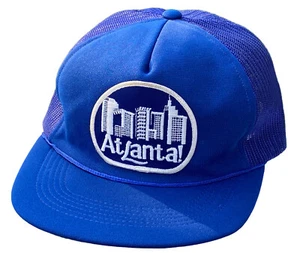Vintage Atlanta Georgia Trucker Mütze Stadtbild Souvenir Papa Cap Downtown ATL - Bild 1 von 10
