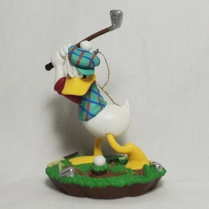 Hallmark Keepsake Donald Duck Practice Swing 1998 Christmas Ornament Mickey & Co - Picture 1 of 9