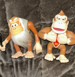 1999 Donkey Kong Smashing Cranky Kong Chest Slammin Kong Actionfiguren Nintendo - Bild 1 von 6