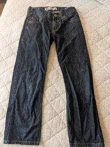 Levi’s 514 Jeans Boys Size 8 Blue Straight Leg Denim Excellent Condition - Picture 1 of 5