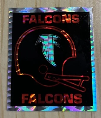 Vintage Atlanta falcons sticker logo NFL bumper vinyl decal - Image 1 of 3