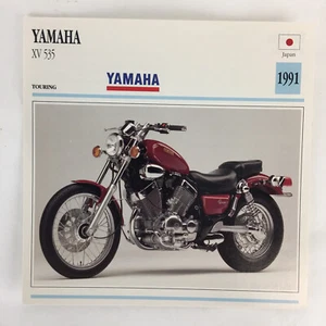 Tarjeta de información de hoja de especificaciones Yamaha XV 535 - 1992 - Imagen 1 de 2