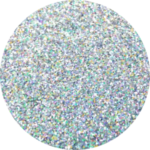 Holographic DIAMOND SILVER GLITTER Nail Art, Body & Wine Glass *PICK YOUR BAG* - Picture 1 of 3