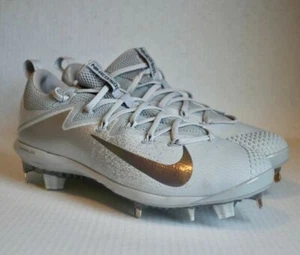 Mens Nike Lunar Vapor Ultrafly Elite Baseball Cleats Wolf Gray 852686-001 - Picture 1 of 5