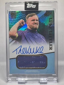 Luke Littler Topps Rookie - Match Worn Patch Auto /49 - Bild 1 von 2