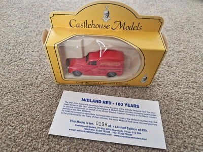 LLEDO CASTLEHOUSE 'MIDLAND RED 100 YEARS' MORRIS MINOR VAN CODE 3 LTD ED - Image 1 of 2