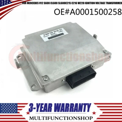 PARA MERCEDES V12 S600 CL600 SL600C215 C216 W220 TRANSFORMADOR DE TENSIÓN DE ENCENDIDO Foto 1 de 4