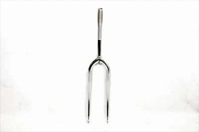 MOUNTAIN BIKE CHROME ATB 26" CALIPER BRAKE FORK 1" LONG THREAD STEERER 250mm - Image 1 of 2