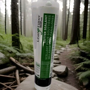 LEAF FILTER Gutter Sealant / Professional Grade / Leaf GS1 Translucent / 12 Pk - Picture 1 of 5