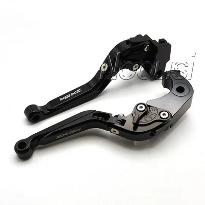 For Kawasaki Ninja ZX6R ZX636 2019-2025 CNC Extendable Brake Clutch Levers set - Image 1 of 4