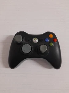 Black Xbox 360 Controller Wireless, Tested And Working - Picture 1 of 7