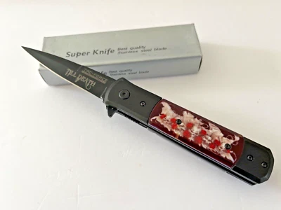 Cuchillo Plegable Tac Force TF-673R Hasta la Muerte Asistido por Resorte Abierto Nuevo Foto 1 de 4