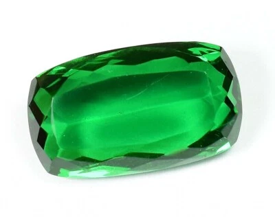 24.10 CT Afghani Green Tourmaline Certified Cushion Loose Gemstone - Image 1 of 4