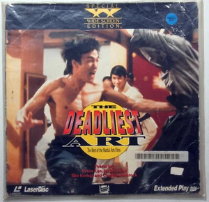 Bruce Lee in "The Deadliest Art" Laser Disc, The Best of the Martial Arts Films - Imagen 1 de 8