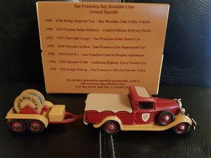 SET Brooklin BRK XX 16x SAN FRANCISCO SERVIZIO CAVI SFBBC 1995 DODGE 1935 - Foto 1 di 5
