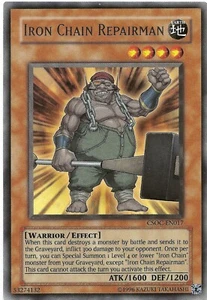 Iron Chain Repairman CSOC-DE0017 Silver Rare Yu-Gi-Oh Karte (U) Neu - Bild 1 von 3
