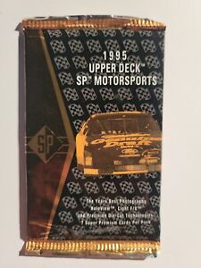1995 Upper Deck SP Motor Sports - 1 factory Sealed pack - 7 cards