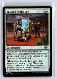 FOIL Lassoed by the Law Outlaws of Thunder Junction – MTG Magic the Gatheri - Picture 1 of 2