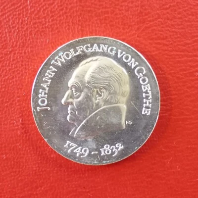 20 Mark DDR 1969 St / 220 Birthday of Johann Wolfgang von Goethe / J#1525 - Image 1 of 2