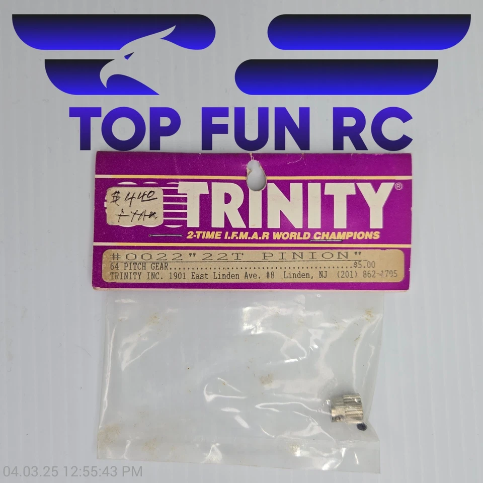 Trinity #0022-22T Pinion Gear 64P 'On & Off-Road Racing - Image 1 of 1