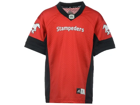 Calgary Stampeders CFL Adidas Jersey Mens Size Small NEW Red Cover
