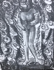 1992 Adrienne Anderson Female Nude Lithograph - Picture 1 of 2