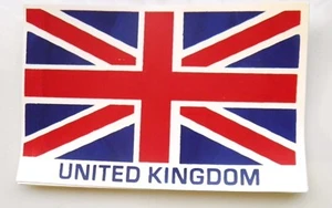 UNION JACK STYLE TRANSFER/STICKER 13cm X 8.5cm.LAMBRETTA,VESPA,SCOOTERS, MOPEDS - Picture 1 of 1