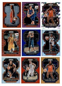 2022 Panini Prizm WNBA Parallels Wave Ice W25 Numbered Purple Red Blue - Choose!