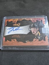 Jack Eichel Autographed 2017 Leaf Q Bronze - Go Knights Go!!!!