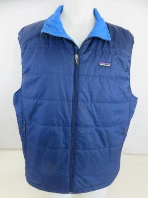 Chaleco Micro Puff Patagonia Azul Marino 83997 Primaloft Talla XXL USADO EN EXCELENTE ESTADO Foto 1 de 4